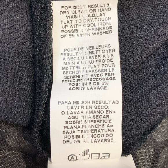 Karen Kane~Long Sleeve Animal Print Burn Out‎ Velour Knee Length Dress~Sz L - Picture 13 of 14